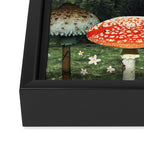 Capricorn Collage Framed Canvas Print Gallery Image 3