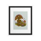 Capricorn Cowboy Boots Framed Art Print Gallery Image 6