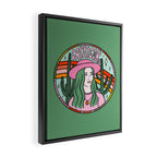 Capricorn Cowgirl Framed Canvas Print Gallery Image 2