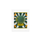 Capricorn Crystal Ball Art Print Gallery Image 1