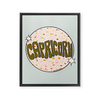 Capricorn Disco Ball Framed Canvas Print Gallery Image 8