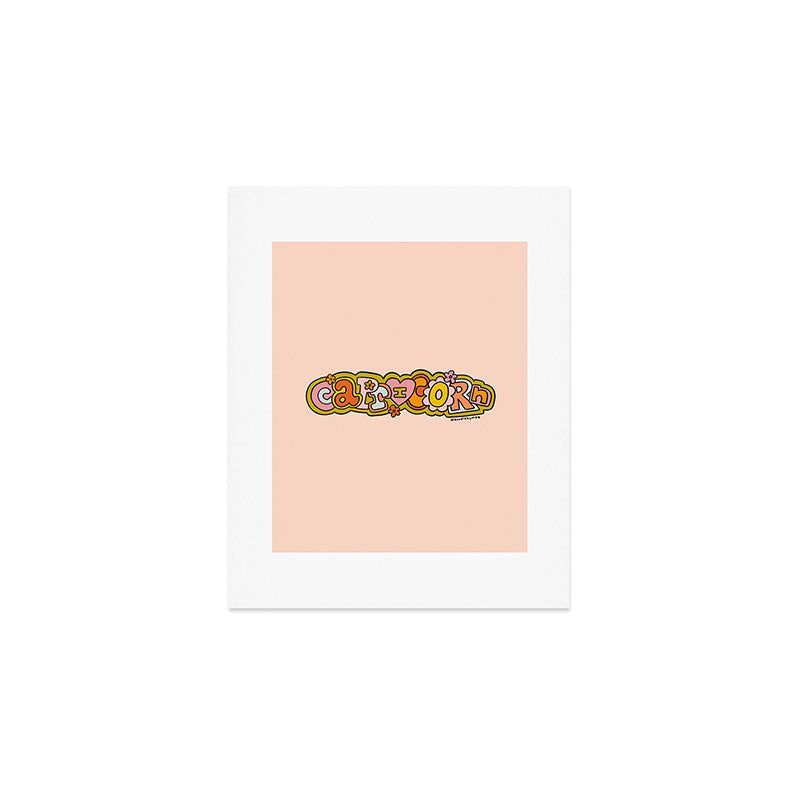 Capricorn Doodle Letters Art Print Gallery Image 1
