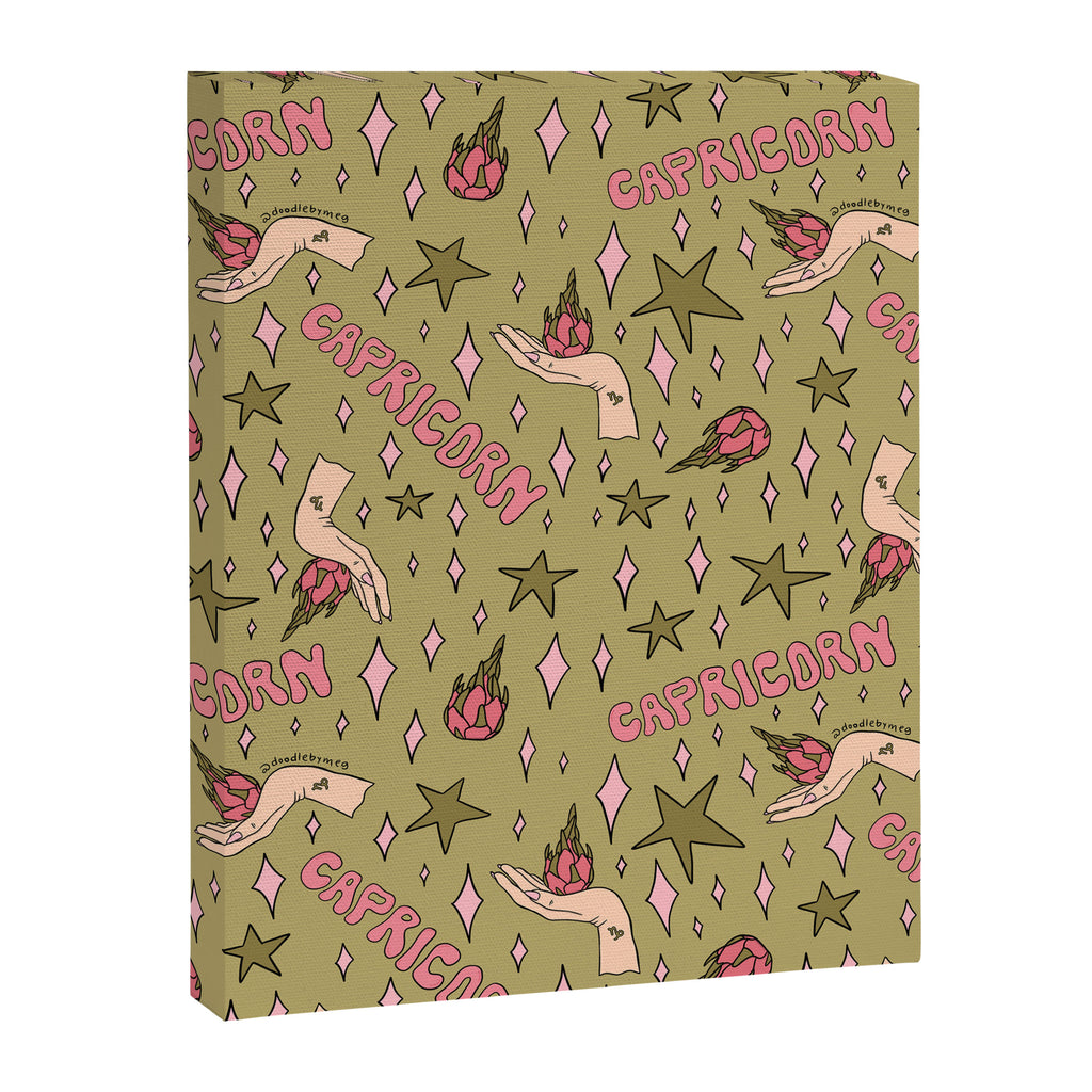 Capricorn Dragon Fruit Print Canvas Print Gallery Image 8