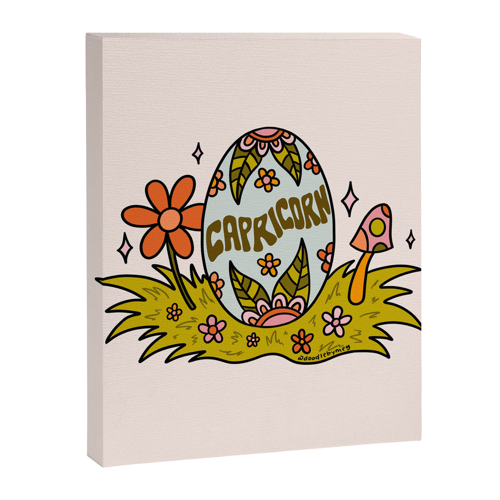 Capricorn Easter Egg Canvas Print Gallery Image 8