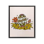 Capricorn Easter Egg Framed Canvas Print Gallery Image 8