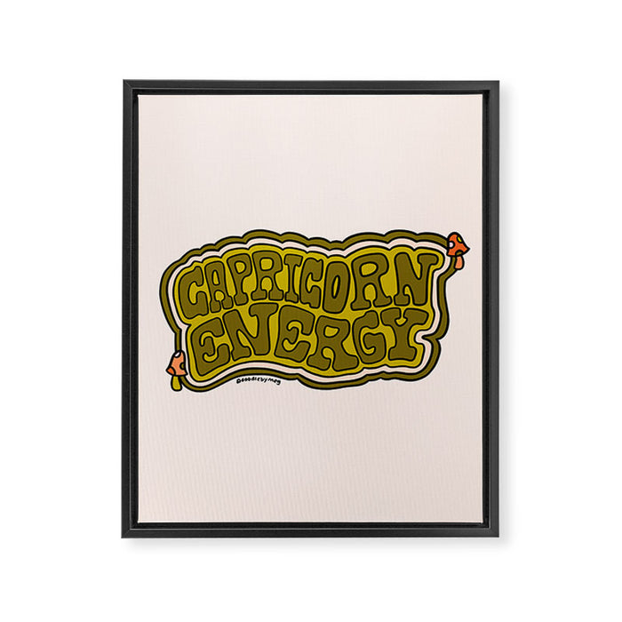 Capricorn Energy Framed Canvas Print Gallery Image 1