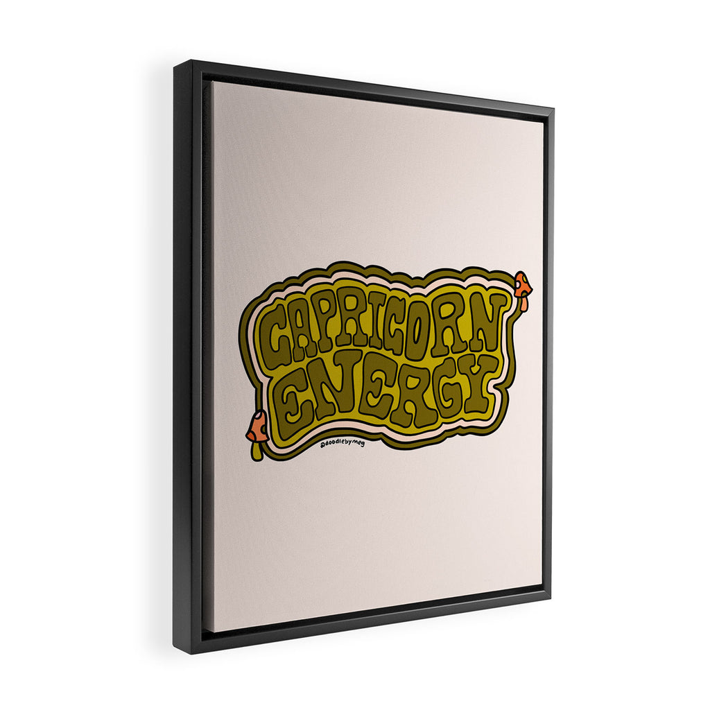 Capricorn Energy Framed Canvas Print Gallery Image 2