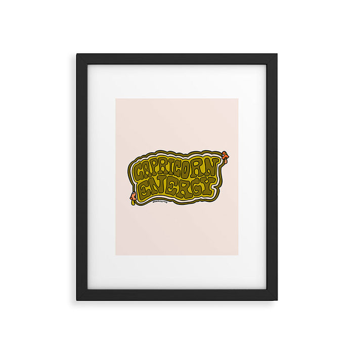 Capricorn Energy Framed Art Print Gallery Image 1