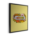Capricorn Flowers Framed Canvas Print Gallery Image 2