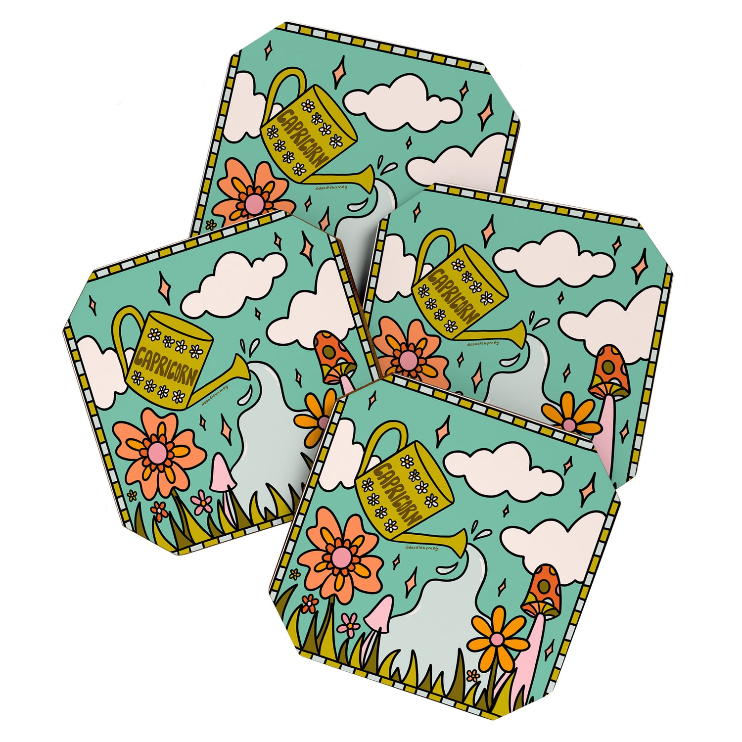 Capricorn Garden Coaster Gallery Image 1