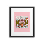 Capricorn Gingerbread House Framed Art Print Gallery Image 6