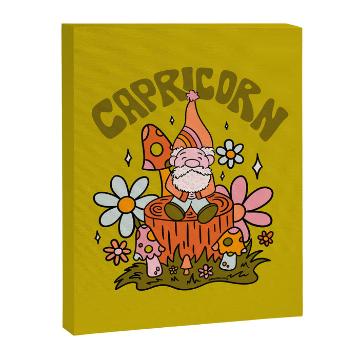 Capricorn Gnome Canvas Print Gallery Image 1