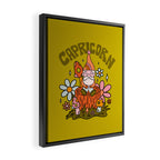 Capricorn Gnome Framed Canvas Print Gallery Image 2