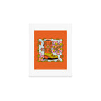 Capricorn Groovy Boot Art Print Gallery Image 1