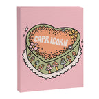 Capricorn Heart Cake Canvas Print Gallery Image 8