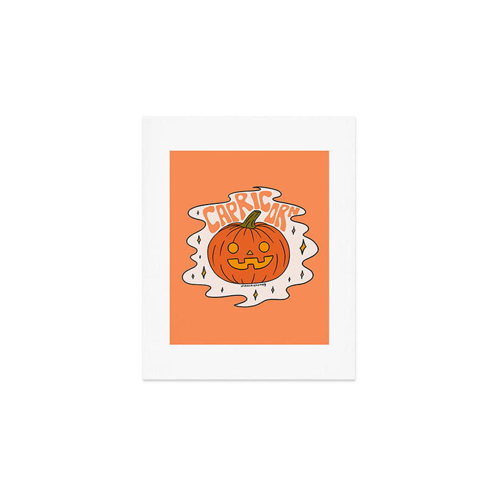 Capricorn Jack O Lantern Art Print Gallery Image 1