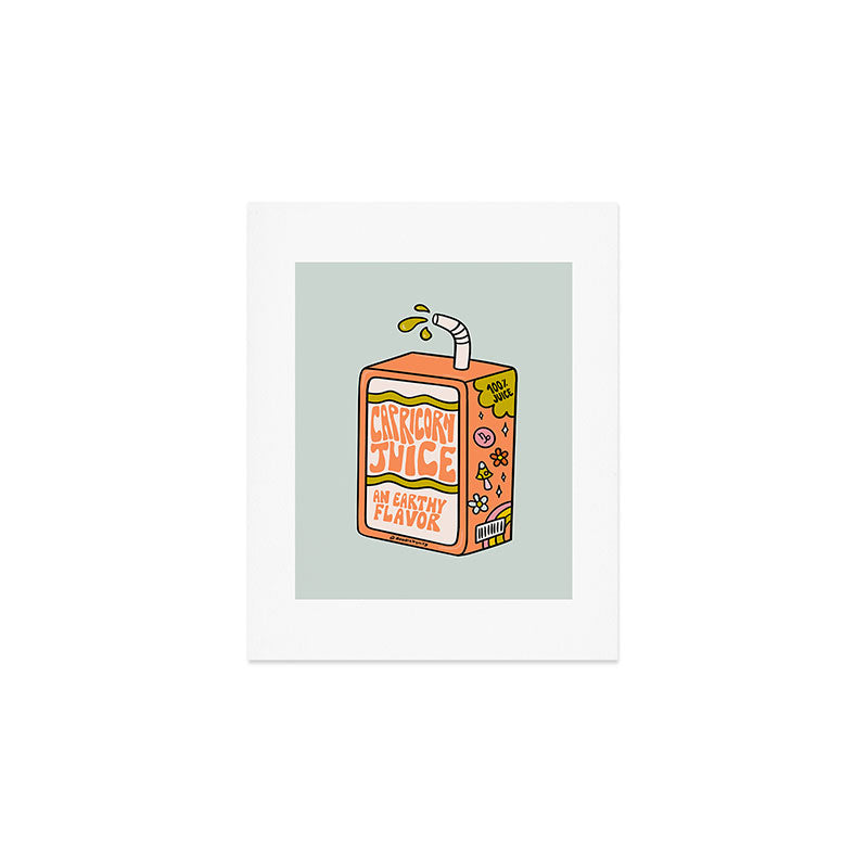 Capricorn Juice Box Art Print Gallery Image 1