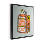 Capricorn Juice Box Framed Canvas Print Gallery Image 2