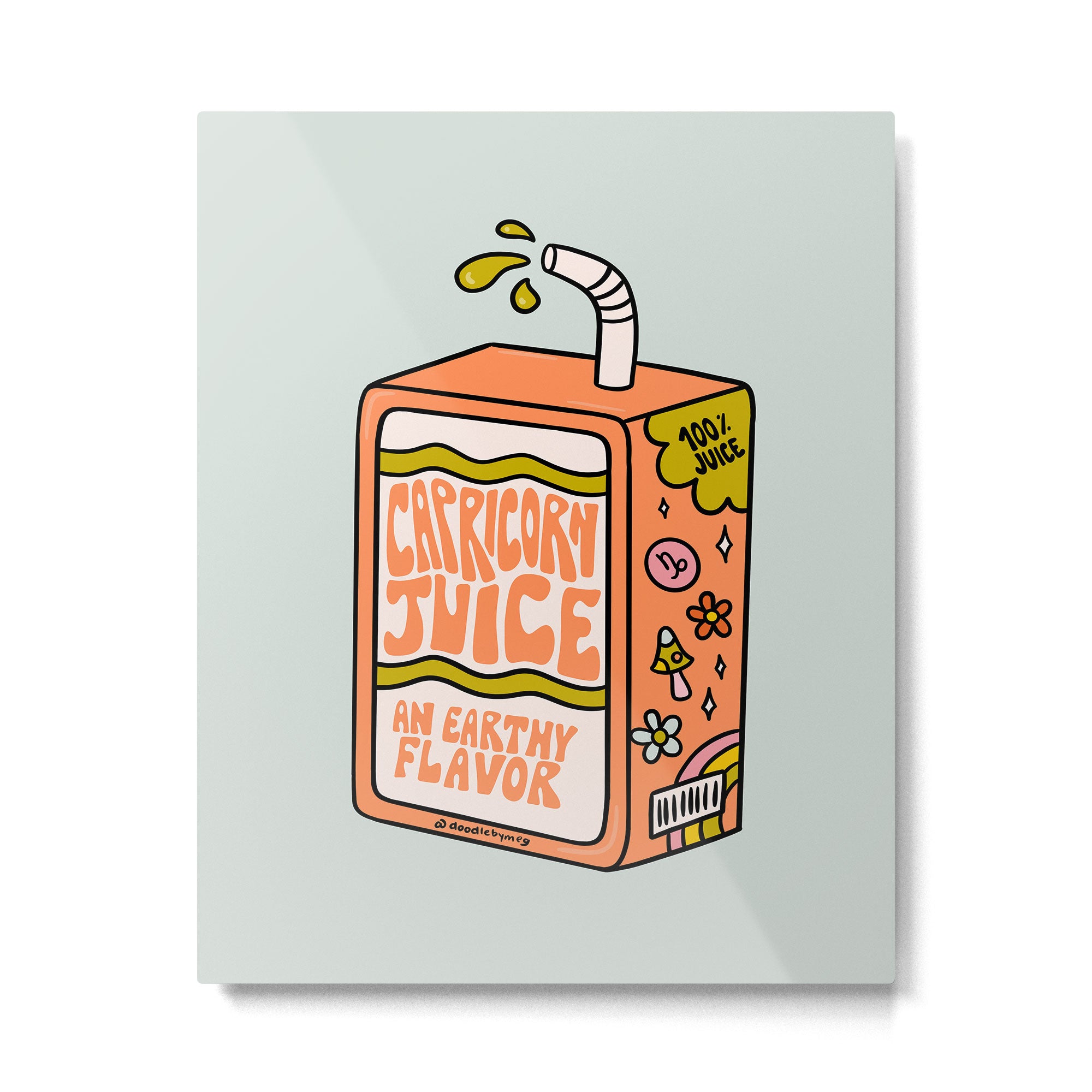 Capricorn Juice Box Metal Print Gallery Image 6