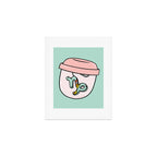 Capricorn Keychain Art Print Gallery Image 1