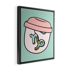 Capricorn Keychain Framed Canvas Print Gallery Image 2