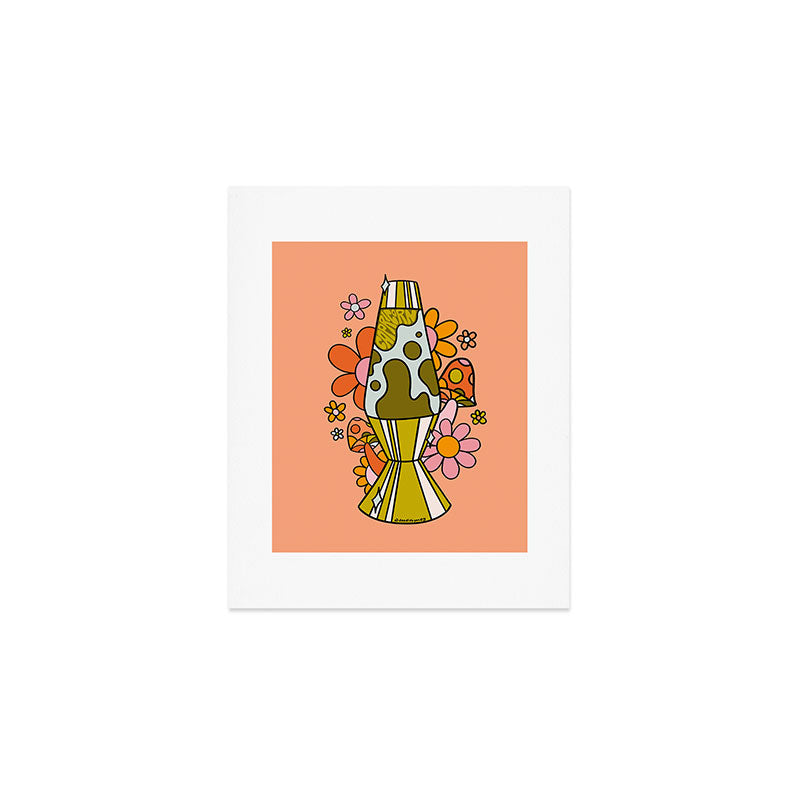 Capricorn Lava Lamp Art Print Gallery Image 1