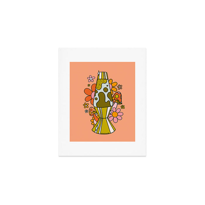 Capricorn Lava Lamp Art Print Gallery Image 1