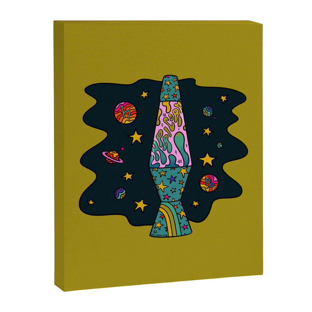 Capricorn Lava Lamp Canvas Print Gallery Image 8