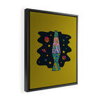 Capricorn Lava Lamp Framed Canvas Print Gallery Image 2