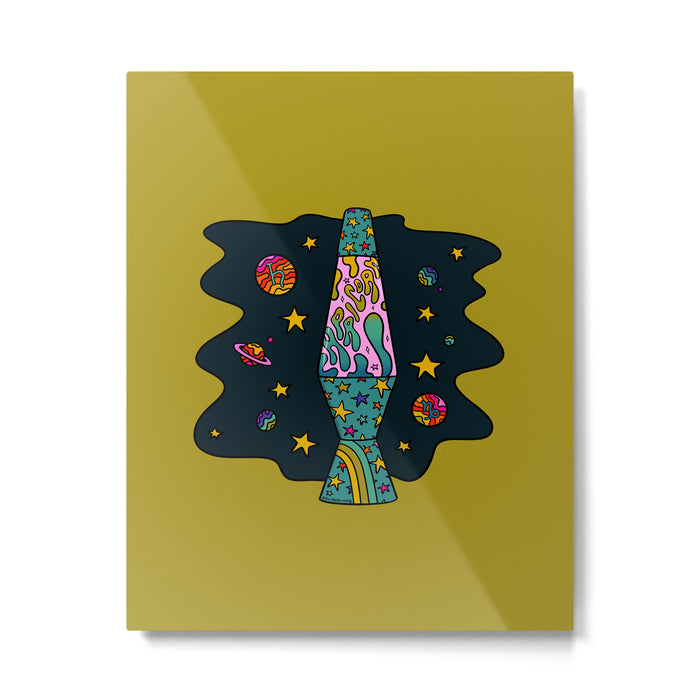 Capricorn Lava Lamp Metal Print Gallery Image 1