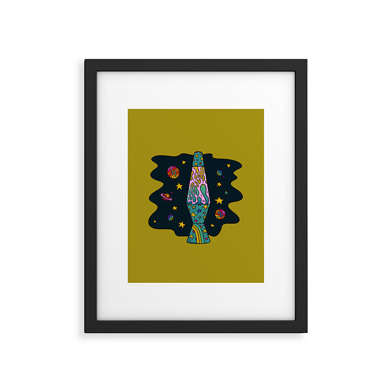Capricorn Lava Lamp Framed Art Print Gallery Image 6