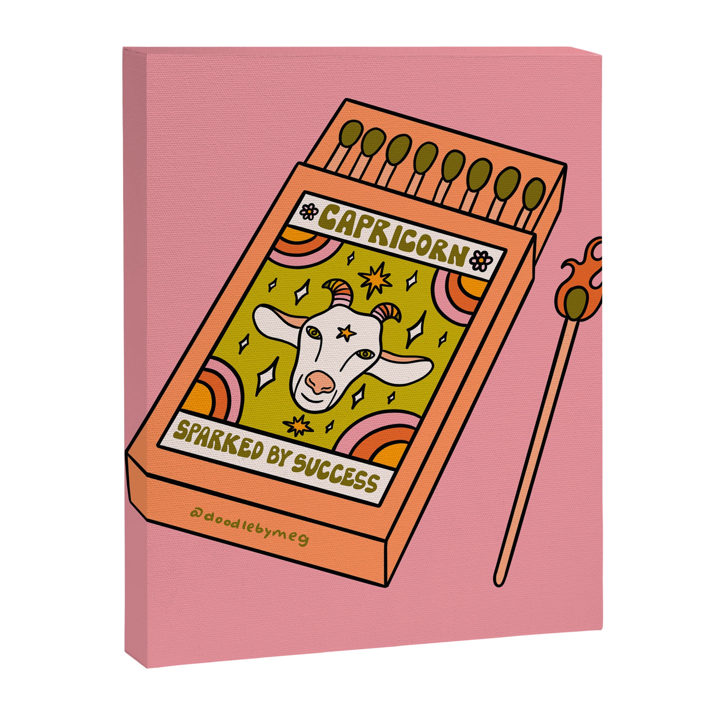 Capricorn Matchbox Canvas Print Gallery Image 8