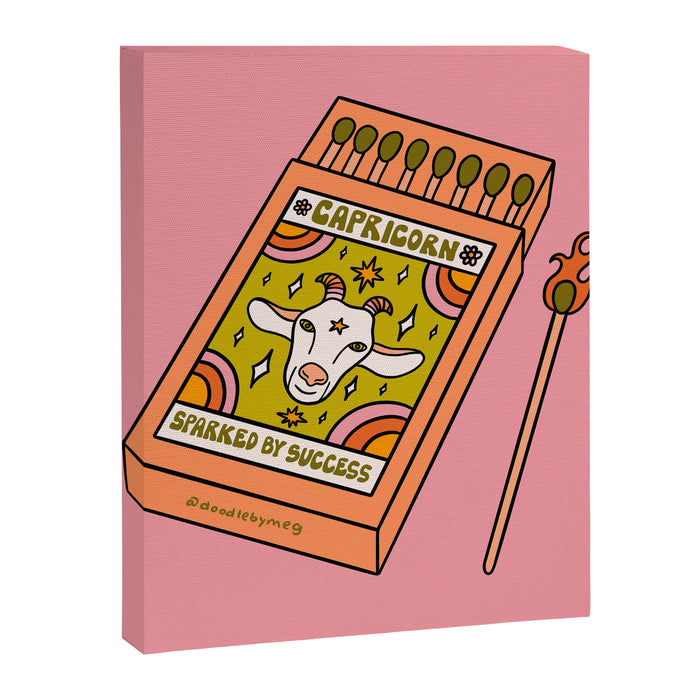 Capricorn Matchbox Canvas Print Gallery Image 1