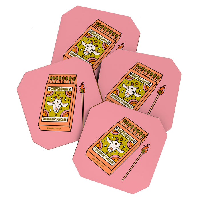 Capricorn Matchbox Coaster Gallery Image 1