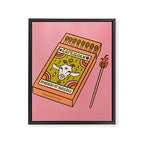 Capricorn Matchbox Framed Canvas Print Gallery Image 8