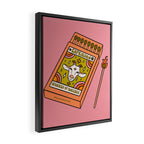 Capricorn Matchbox Framed Canvas Print Gallery Image 2
