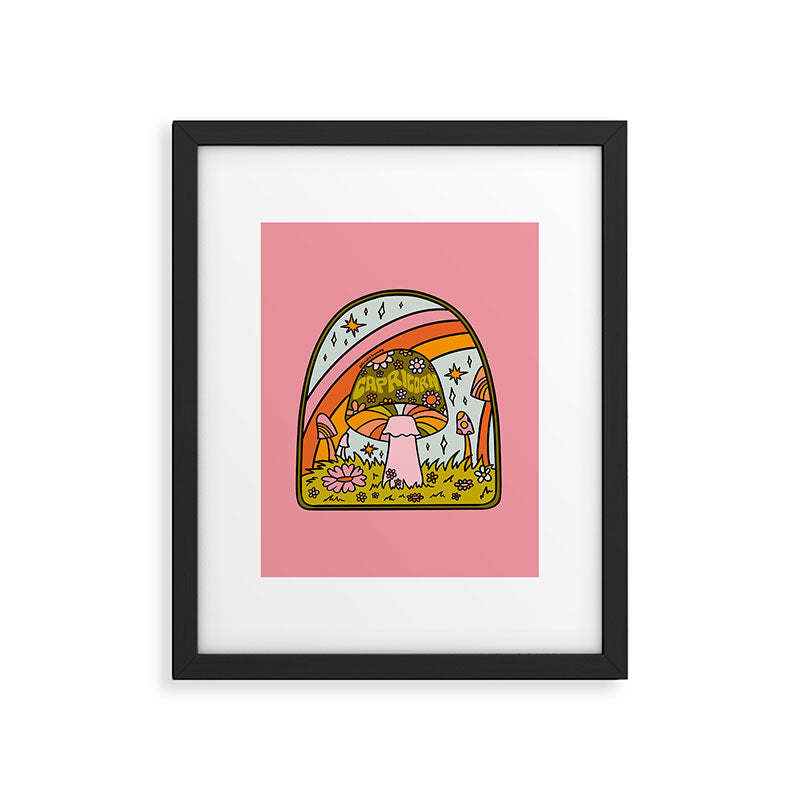 Capricorn Mushroom Framed Art Print Gallery Image 6