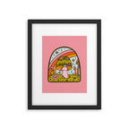 Capricorn Mushroom Framed Art Print Gallery Image 6