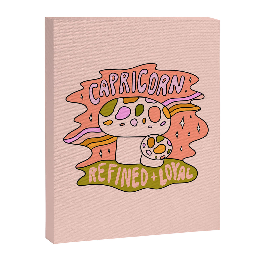 Capricorn Mushroom Canvas Print Gallery Image 8