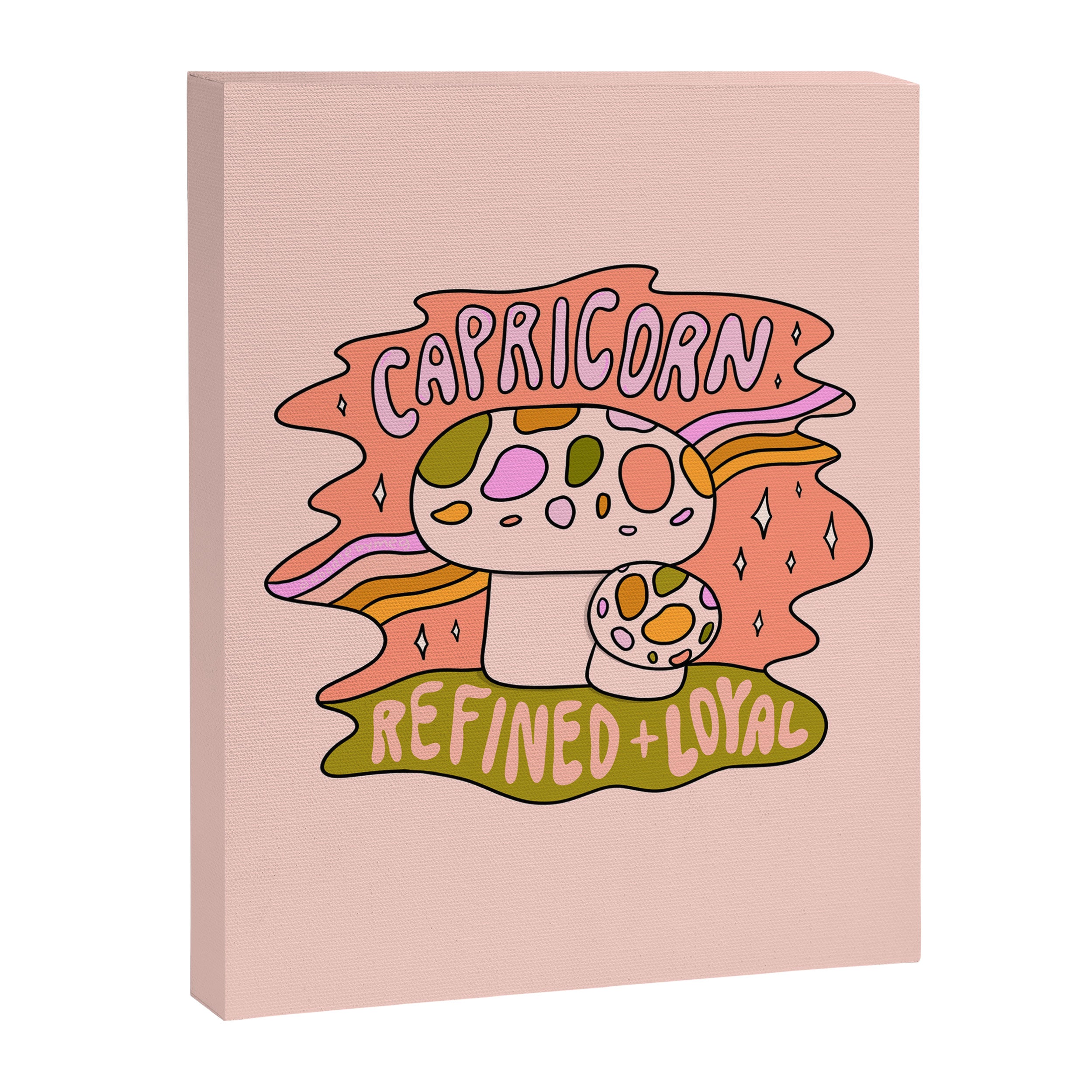 Capricorn Mushroom Canvas Print Gallery Image 8
