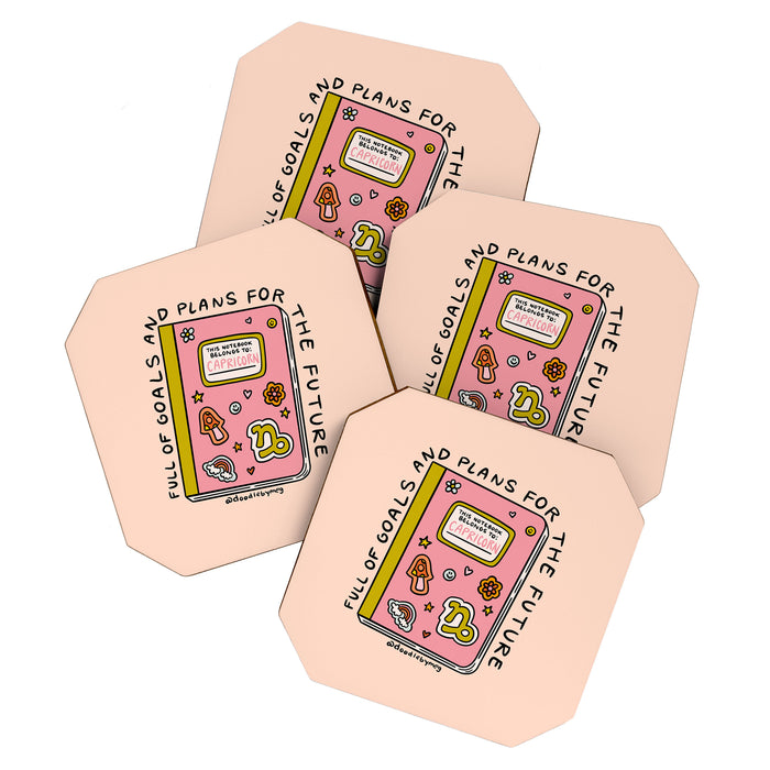 Capricorn Notebook Coaster Gallery Image 1