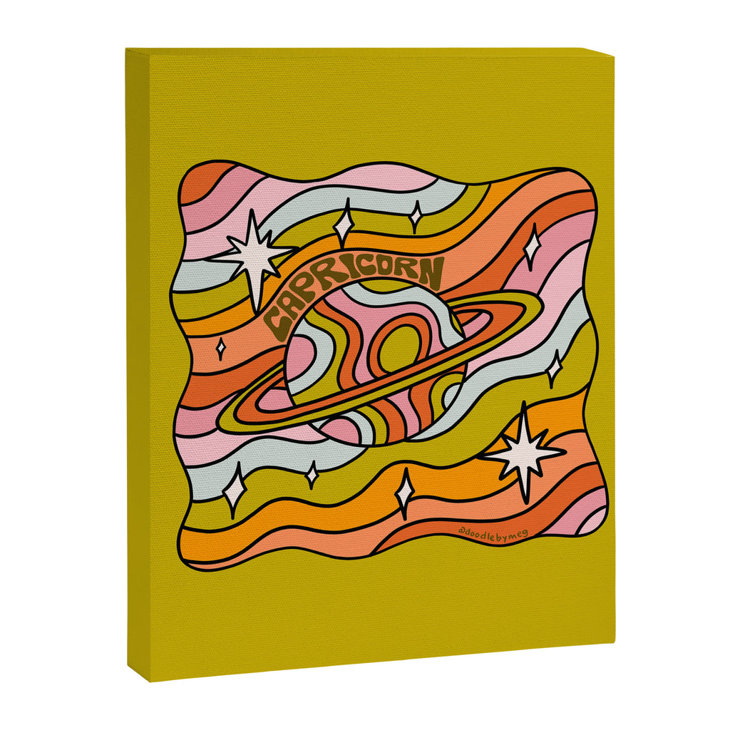Capricorn Planet Canvas Print Gallery Image 8