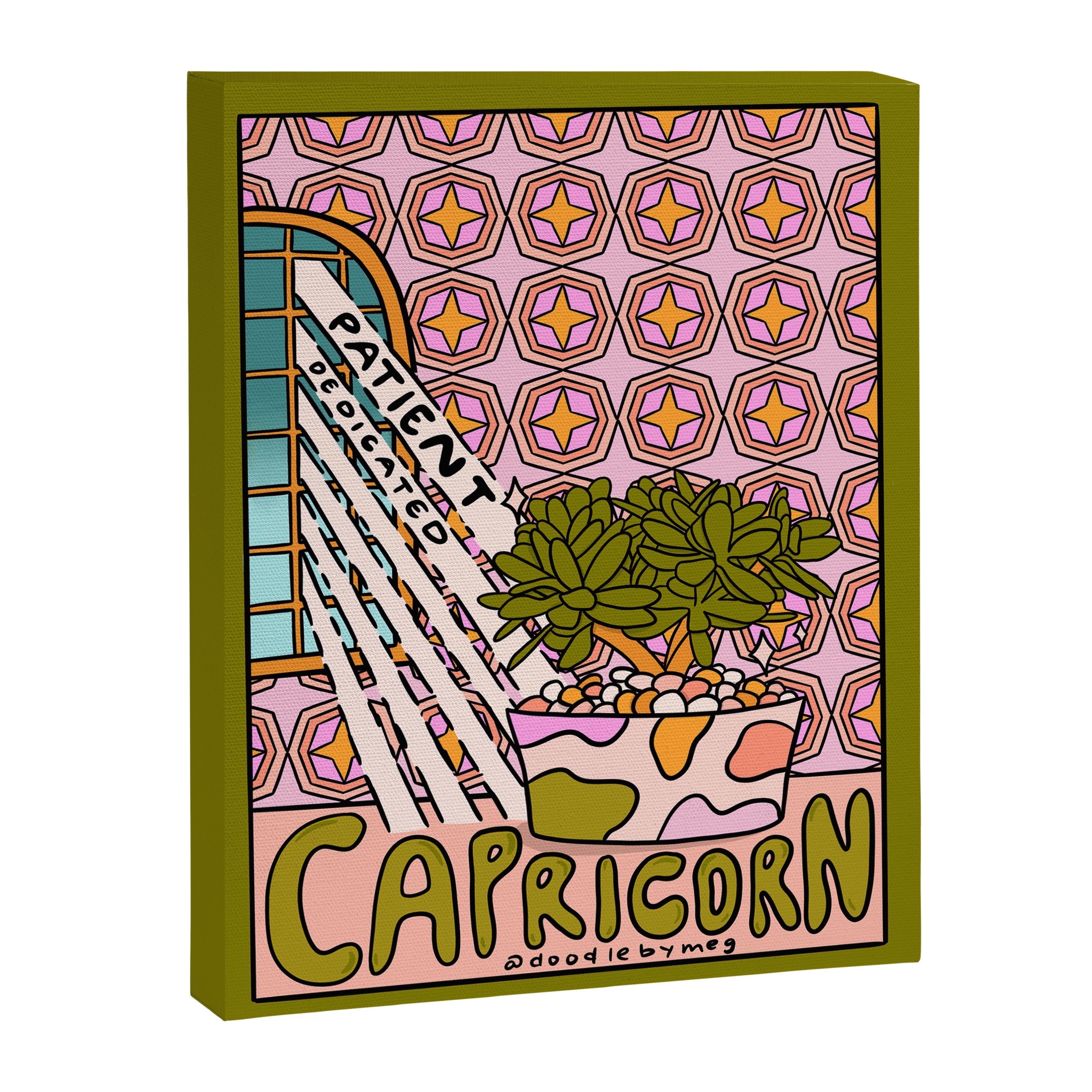 Capricorn Plant Canvas Print Gallery Image 8