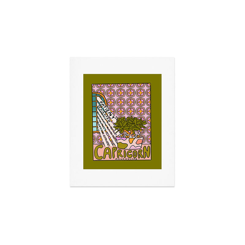 Capricorn Plant Art Print Gallery Image 1