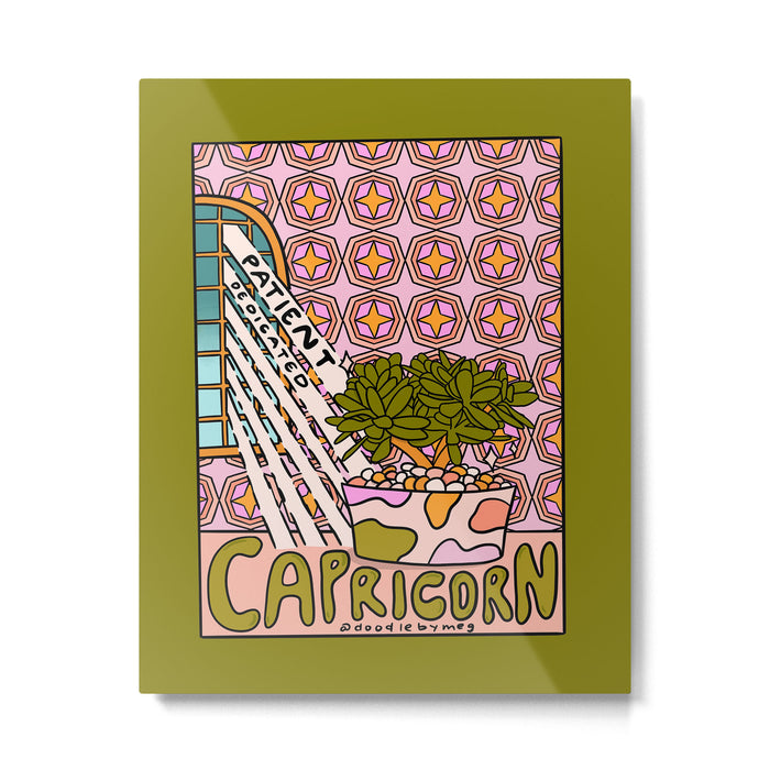 Capricorn Plant Metal Print Gallery Image 1