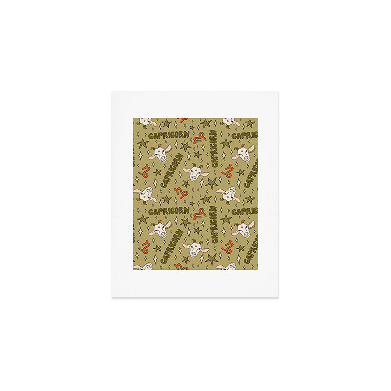 Capricorn Print Art Print Gallery Image 1