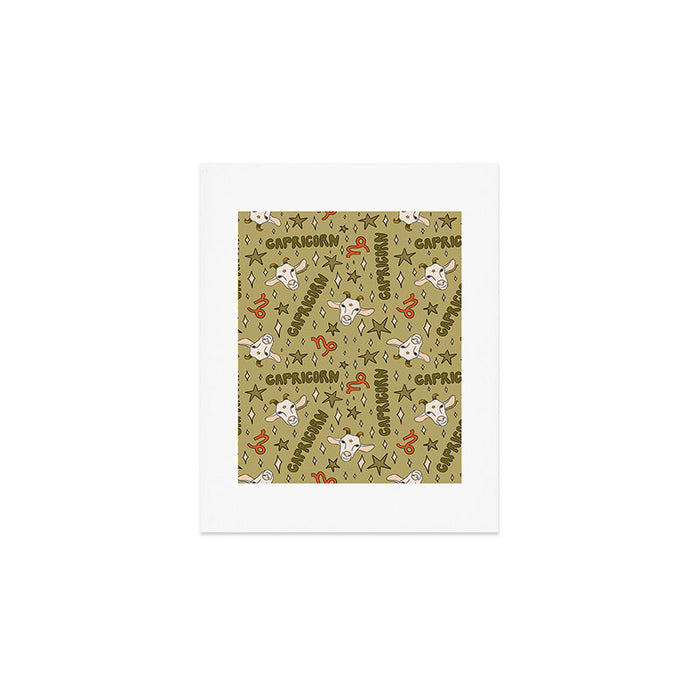 Capricorn Print Art Print Gallery Image 1