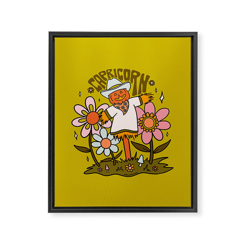 Capricorn Scarecrow Framed Canvas Print Gallery Image 8