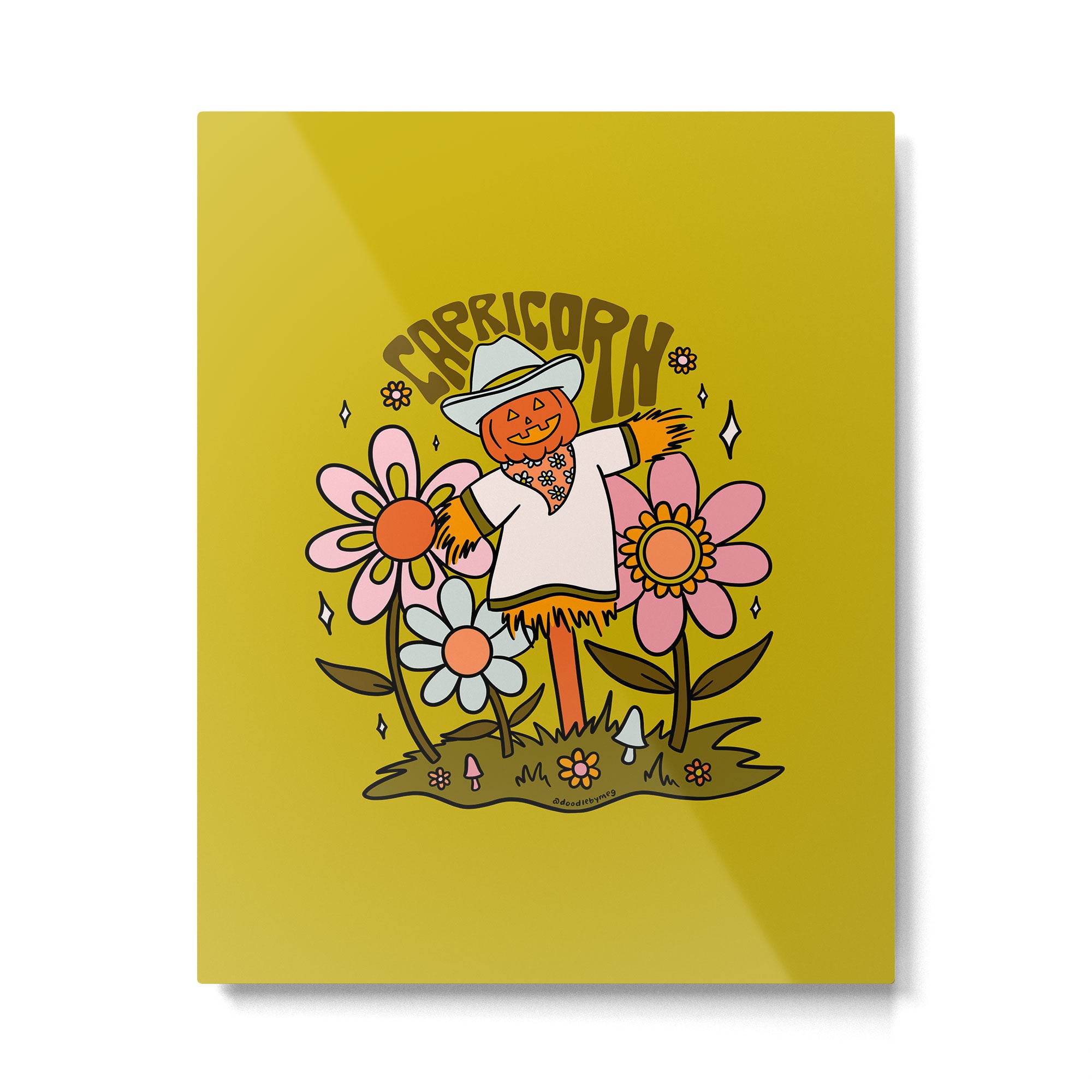 Capricorn Scarecrow Metal Print Gallery Image 6