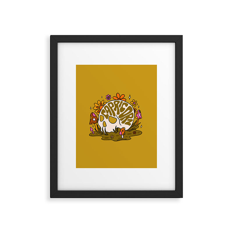 Capricorn Skull Framed Art Print Gallery Image 6